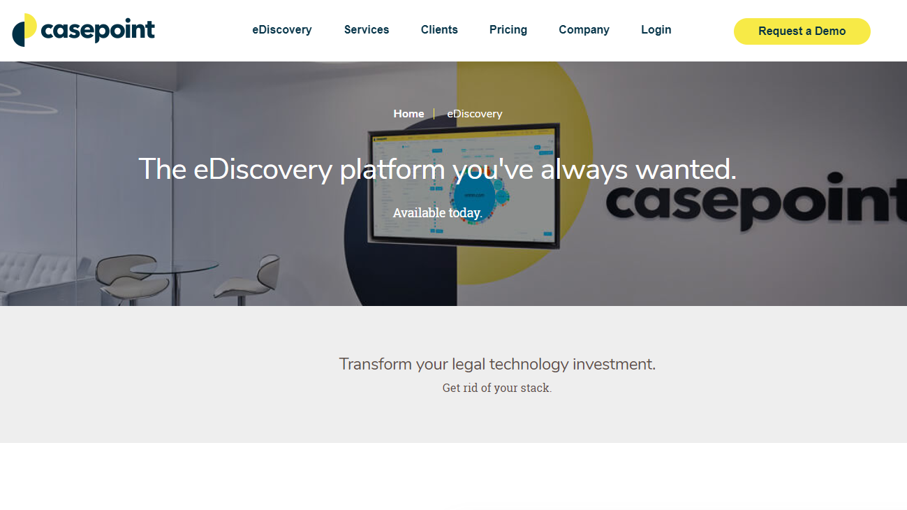Casepoint Says It Will Roll Out A ‘Transformative Upgrade’ To Its Cloud E-Discovery Software at #Legalweek19