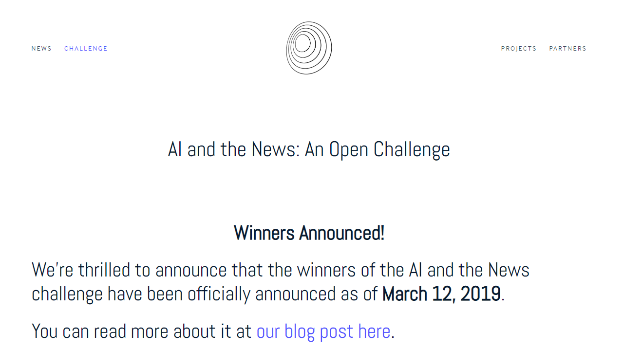 Legal Tool Among Winners Of Knight Foundation ‘AI and the News’ Challenge