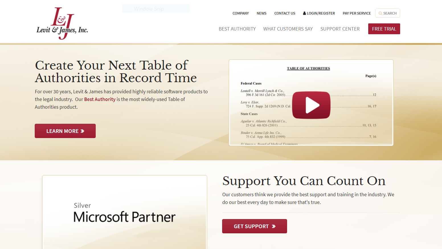 Ahead of #ILTACON19, Levit & James Finalizes Its Pay-Per-Document Pricing for Best Authority