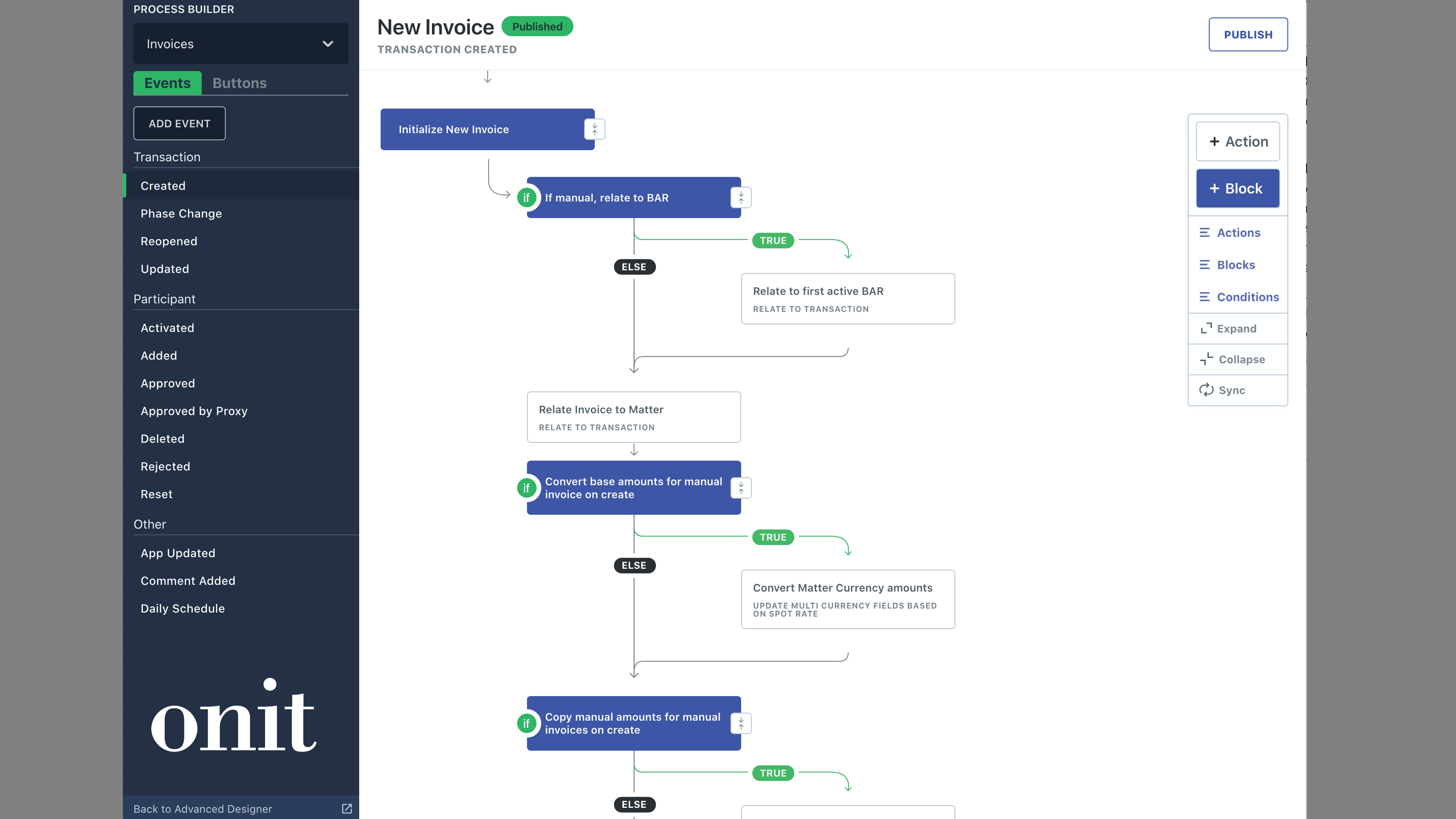 Onit&#8217;s New Visual Interface for Its &#8216;Apptitude&#8217; Platform Speeds and Simplifies Process Automation