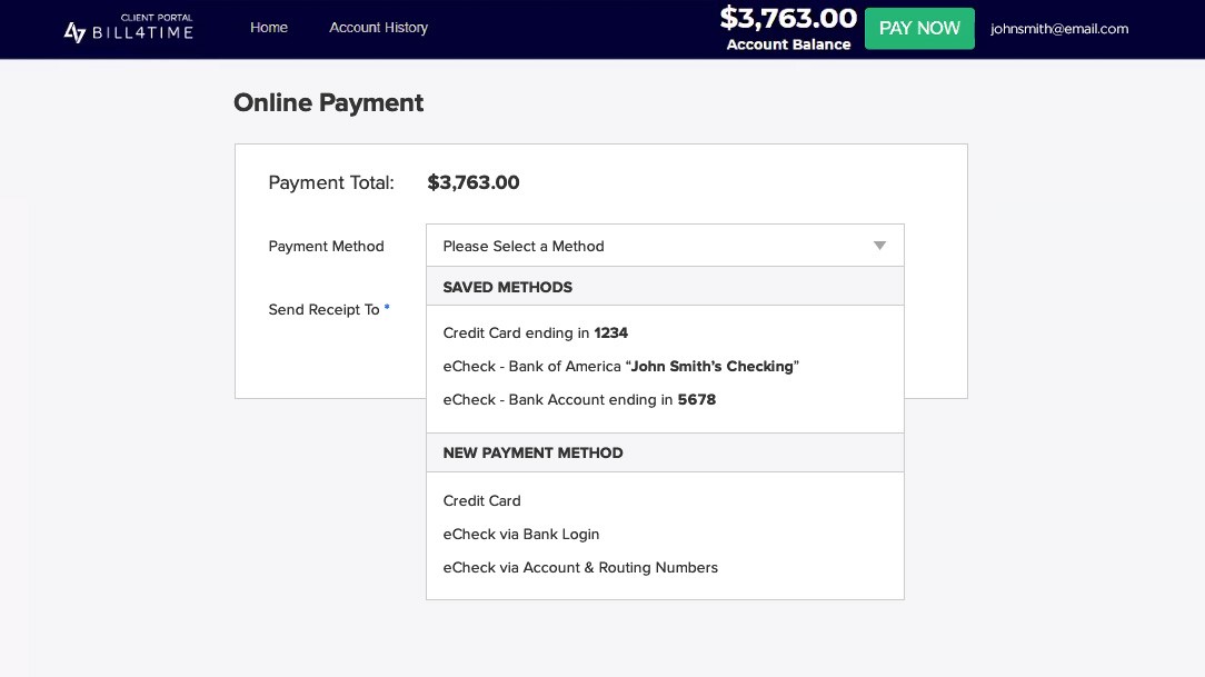 Exclusive: Bill4Time Launches Fully Integrated Electronic Payments